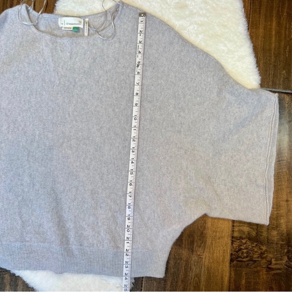 Anthropologie Pilco Light Gray Crew Neck Sweater - Picture 5 of 5